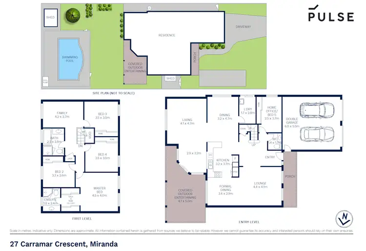 Floorplan of Homely house listing, 27 Carramar Crescent, Miranda NSW 2228