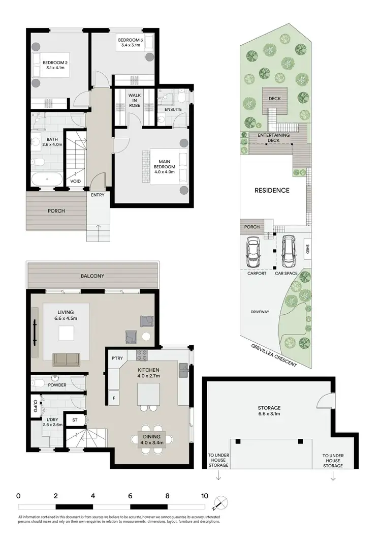 Floorplan of Homely house listing, 8 Grevillea Crescent, Hornsby Heights NSW 2077