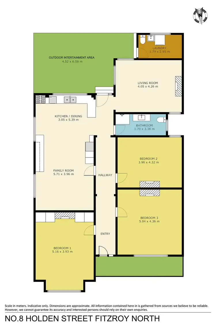 Floorplan of Homely house listing, 8 Holden Street, Fitzroy North VIC 3068