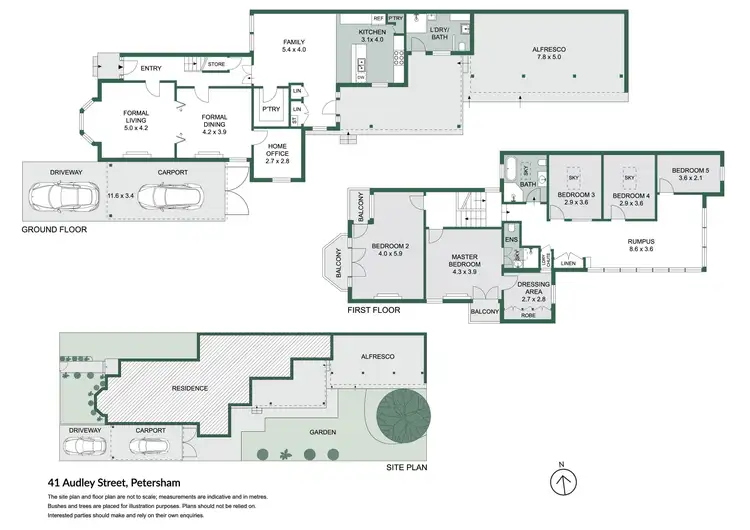 Floorplan of Homely house listing, 41 Audley Street, Petersham NSW 2049