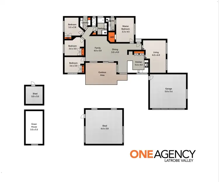 Floorplan of Homely house listing, 7-9 Poplar Avenue, Traralgon VIC 3844