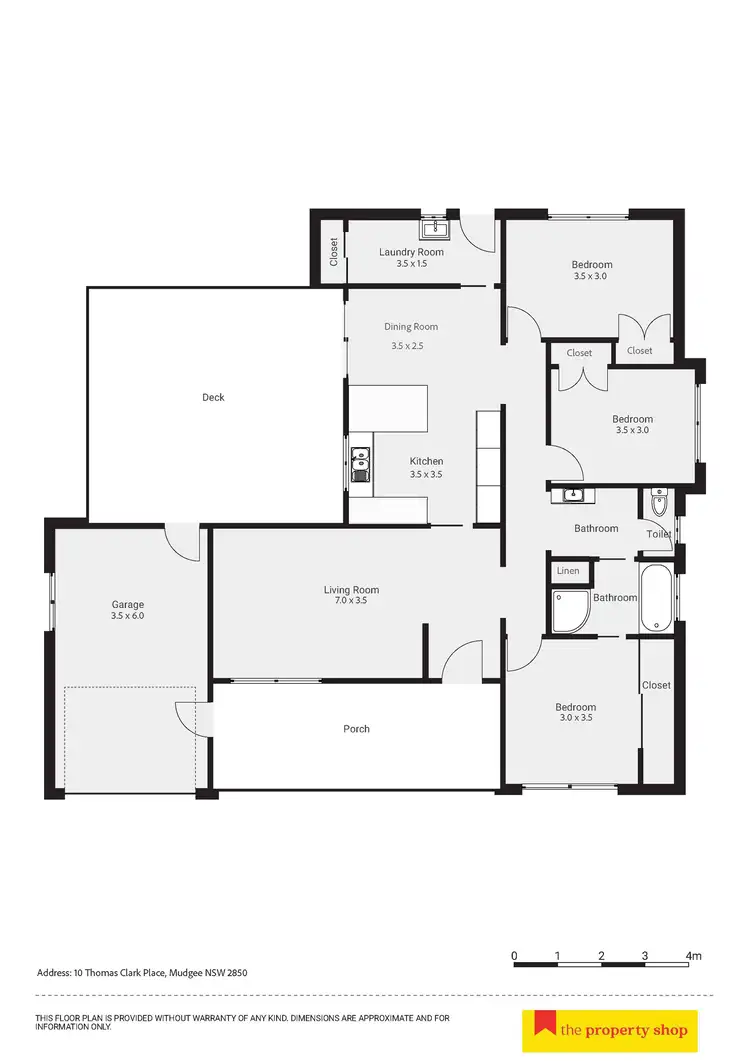 Floorplan of Homely house listing, 10 Thomas Clark Place, Mudgee NSW 2850