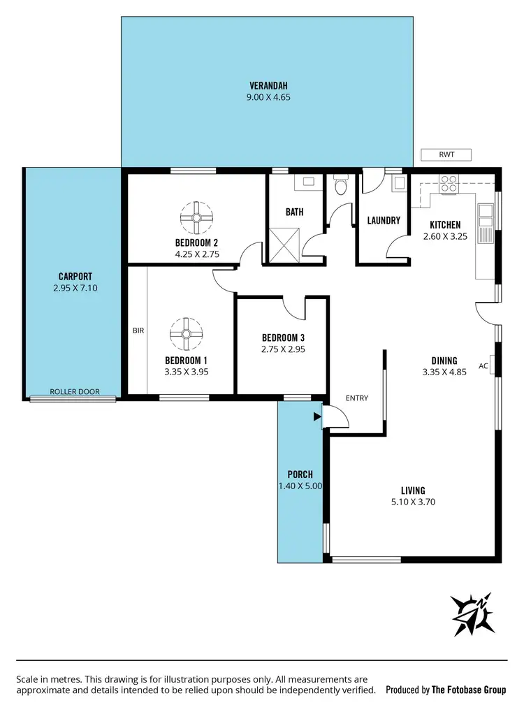 Floorplan of Homely house listing, 40 McClure Avenue, Reynella East SA 5161