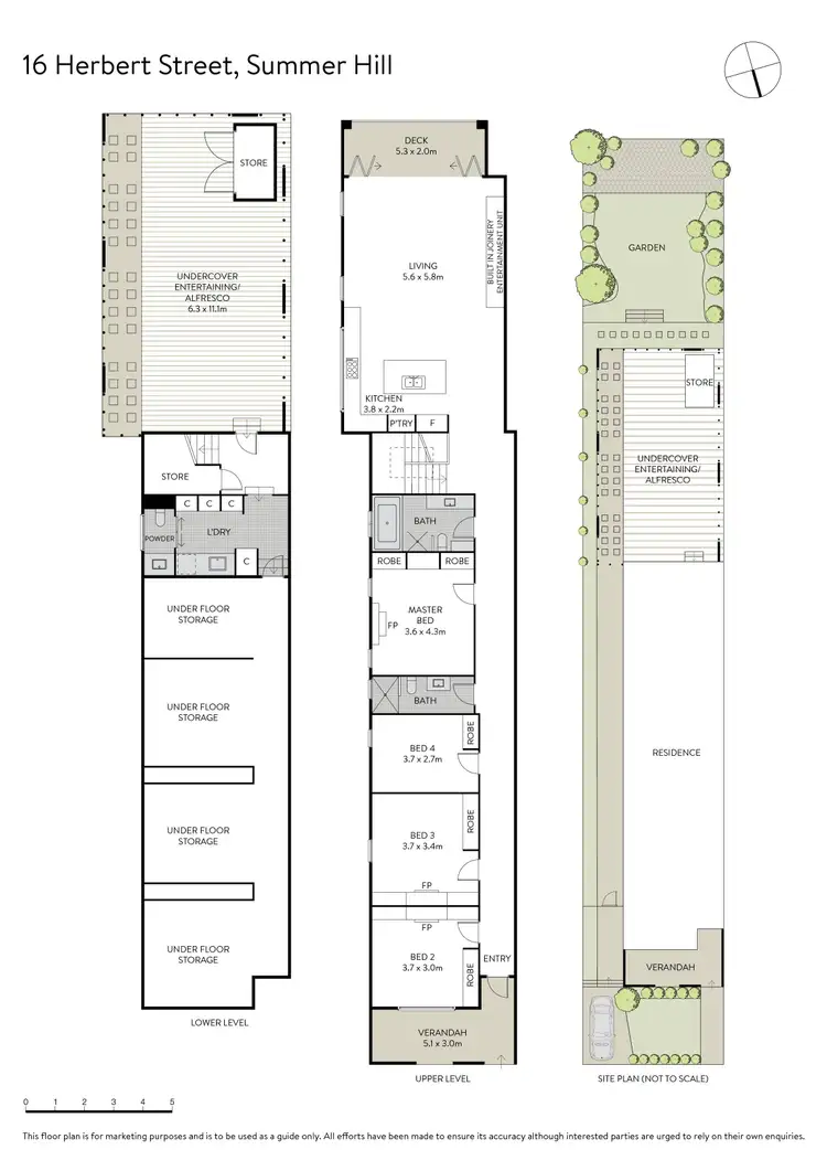 Floorplan of Homely house listing, 16 Herbert Street, Summer Hill NSW 2130