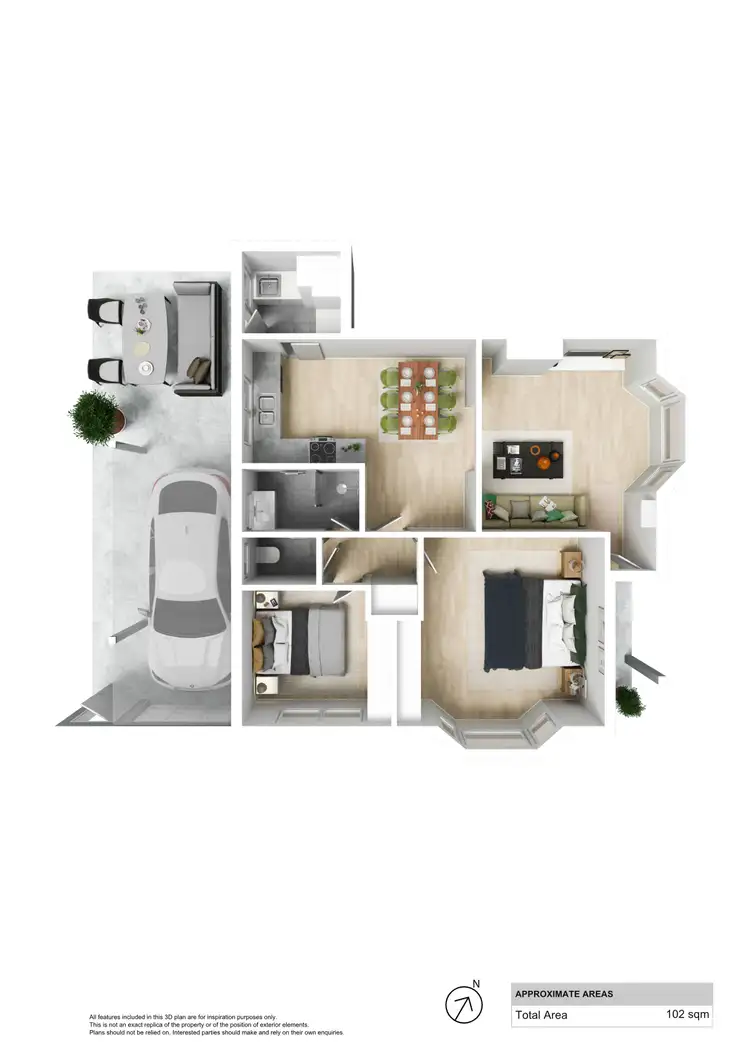 Floorplan of Homely unit listing, 1/11 Cuthero Terrace, Kensington Gardens SA 5068