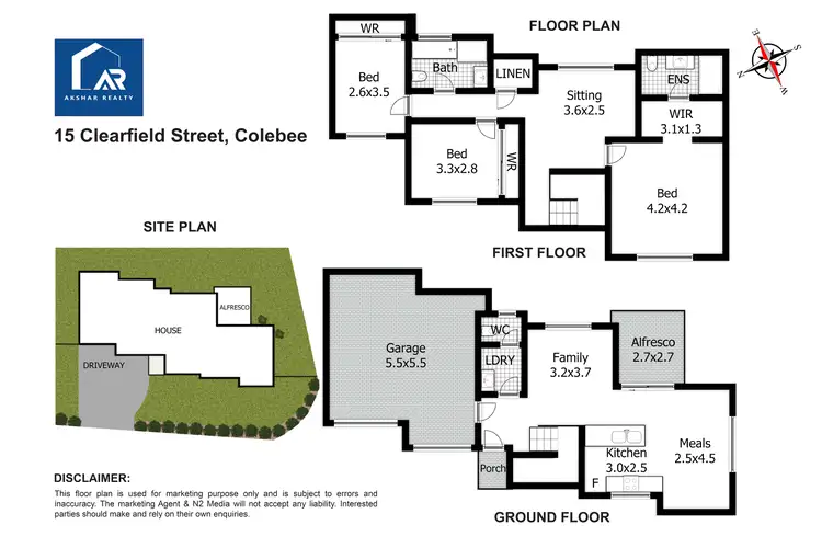 Floorplan of Homely house listing, 15 Clearfield Street, Colebee NSW 2761