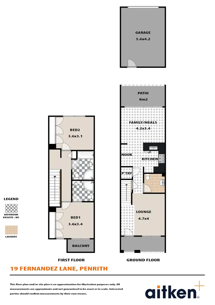 Floorplan of Homely house listing, 19 Fernandez Lane, Penrith NSW 2750