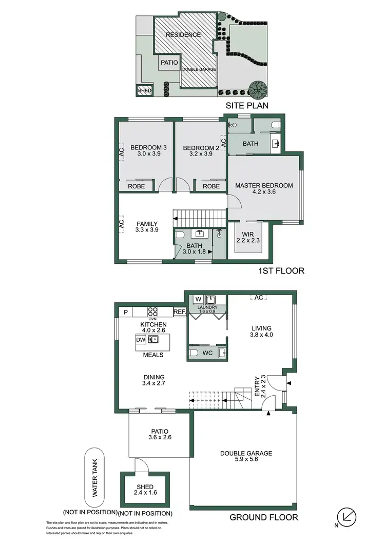 Floorplan of Homely townhouse listing, 1/35 Williams Street, Dromana VIC 3936