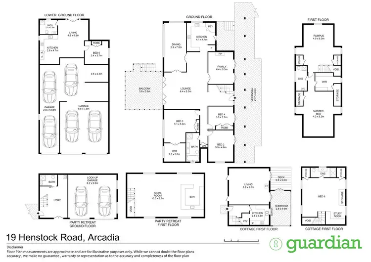Floorplan of Homely rural property listing, 19 Henstock Road, Arcadia NSW 2159