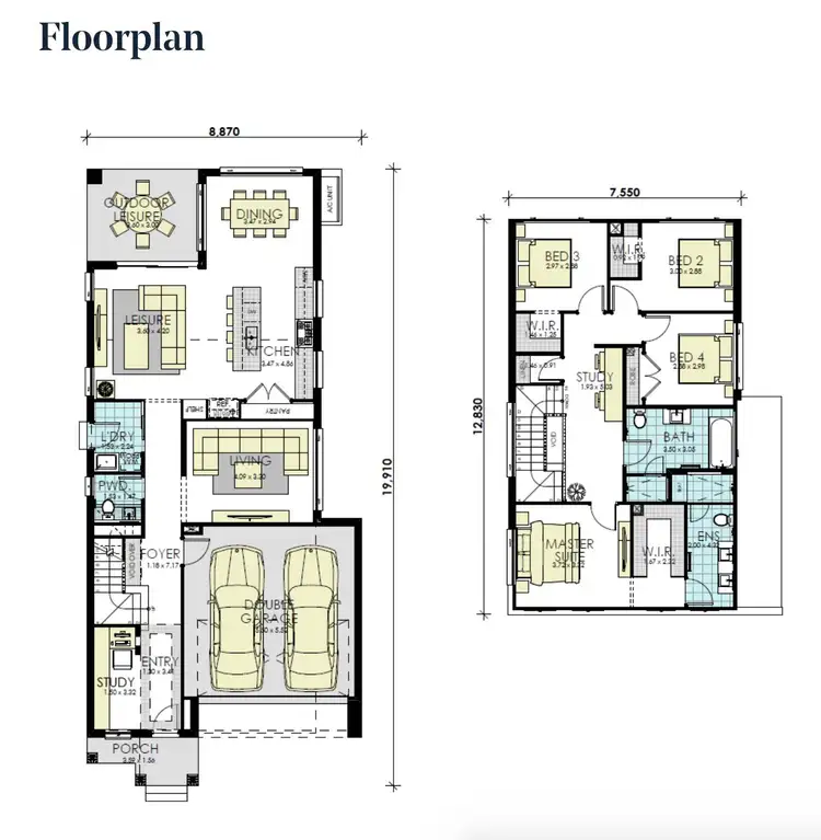 Floorplan of Homely house listing, 99 Ashbrook Drive, Catherine Field NSW 2557