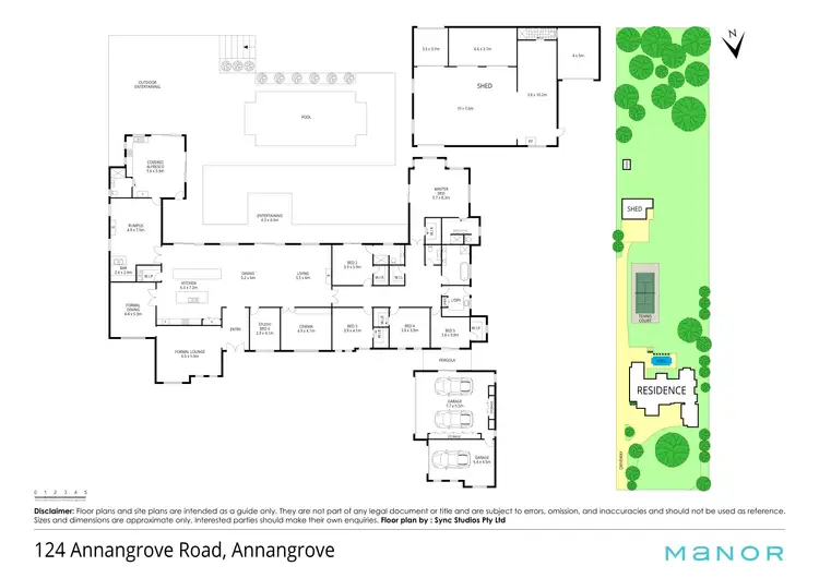 Floorplan of Homely rural property listing, 124 Annangrove Road, Annangrove NSW 2156