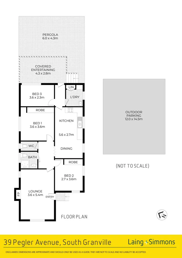 Floorplan of Homely house listing, 39 Pegler Avenue, South Granville NSW 2142