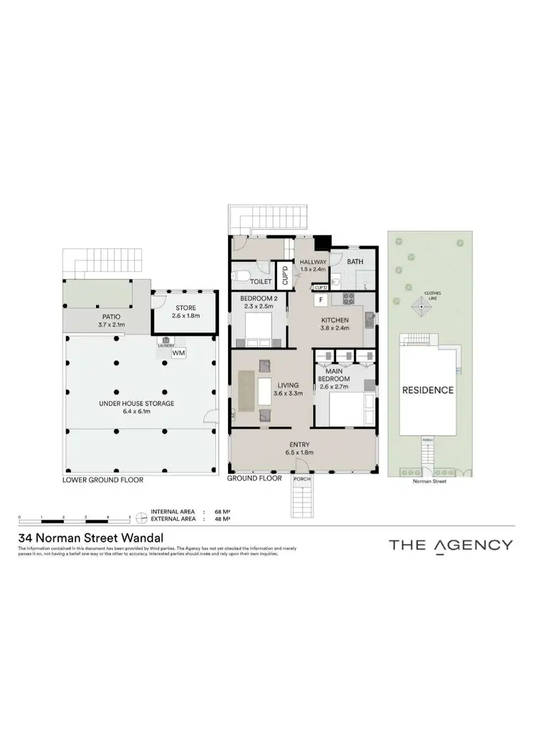 Floorplan of Homely house listing, 34 Norman Street, Wandal QLD 4700