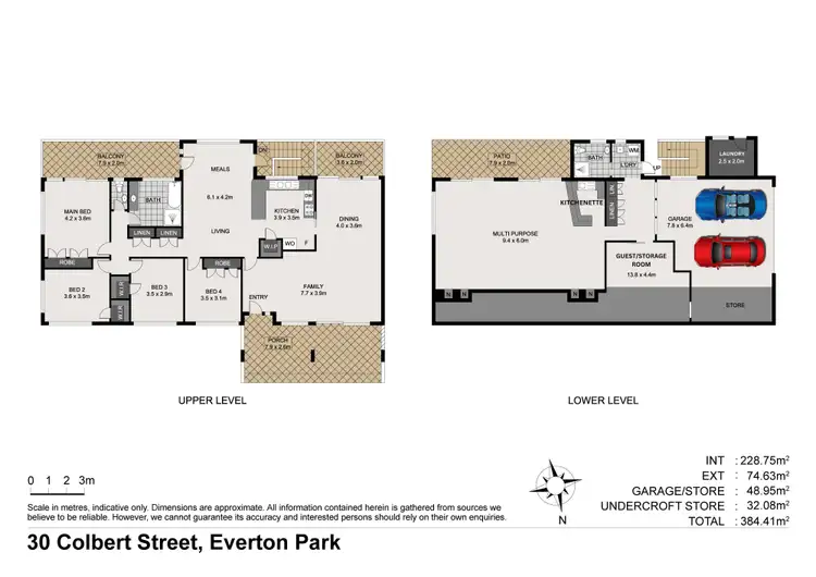 Floorplan of Homely house listing, 30 Colbert Street, Everton Park QLD 4053