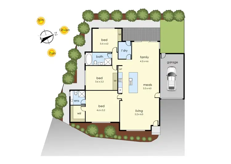 Floorplan of Homely townhouse listing, 9/104 Hillcrest Road, Frankston VIC 3199
