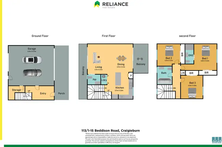 Floorplan of Homely house listing, 113/1-15 Beddison. Road, Craigieburn VIC 3064