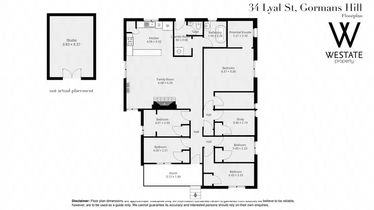 Floorplan of Homely house listing, 34 Lyal Street, Gormans Hill NSW 2795