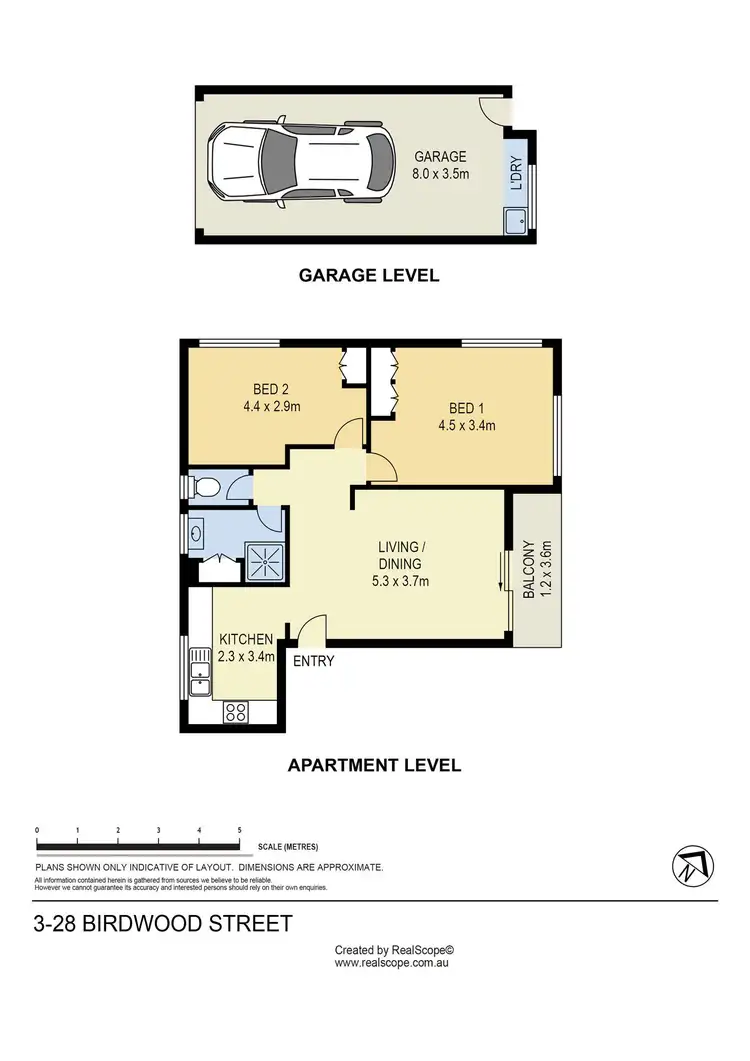 Floorplan of Homely unit listing, 3/28 Birdwood Street, Coorparoo QLD 4151