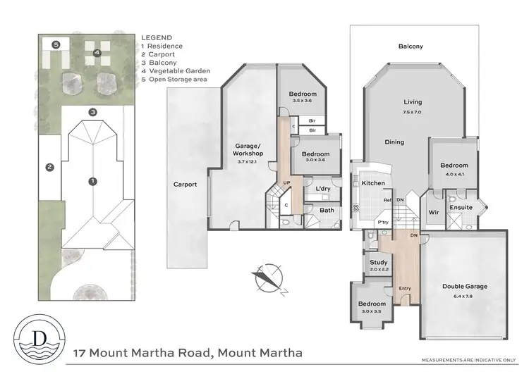 Floorplan of Homely house listing, 17 Mount Martha Road, Mount Martha VIC 3934