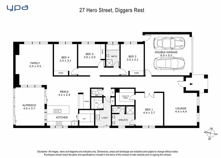 Floorplan of Homely house listing, 27 Hero Street, Diggers Rest VIC 3427