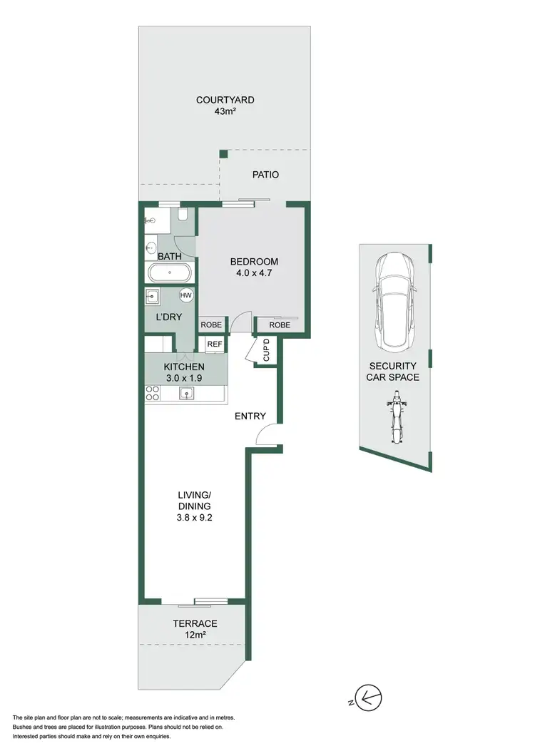 Floorplan of Homely apartment listing, 108/30 Nobbs Street, Surry Hills NSW 2010