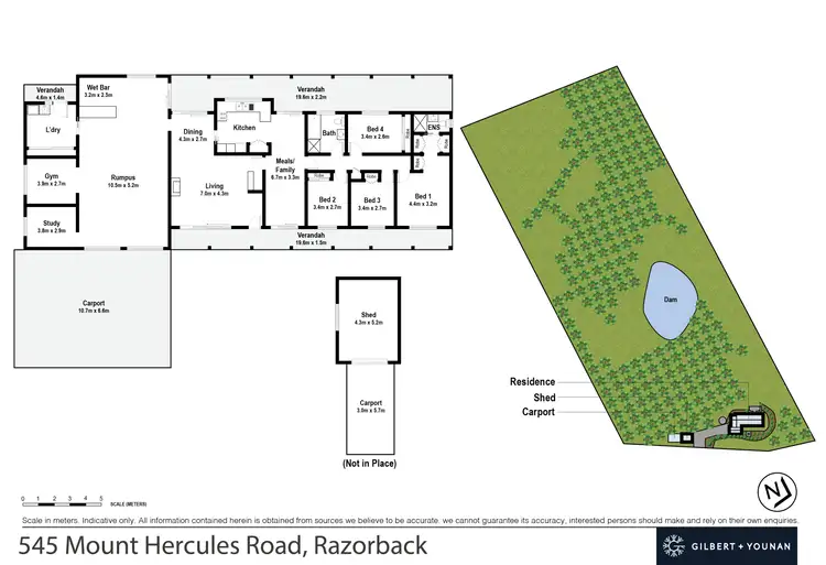 Floorplan of Homely rural property listing, 545 Mount Hercules Road, Razorback NSW 2571
