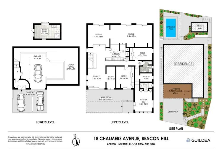 Floorplan of Homely house listing, 18 Chalmers Avenue, Beacon Hill NSW 2100