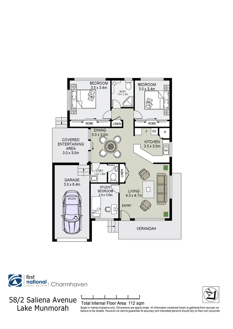 Floorplan of Homely house listing, 58/2 Saliena Avenue, Lake Munmorah NSW 2259