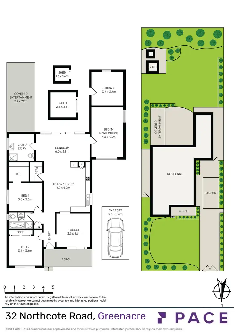 Floorplan of Homely house listing, 32 Northcote Road, Greenacre NSW 2190