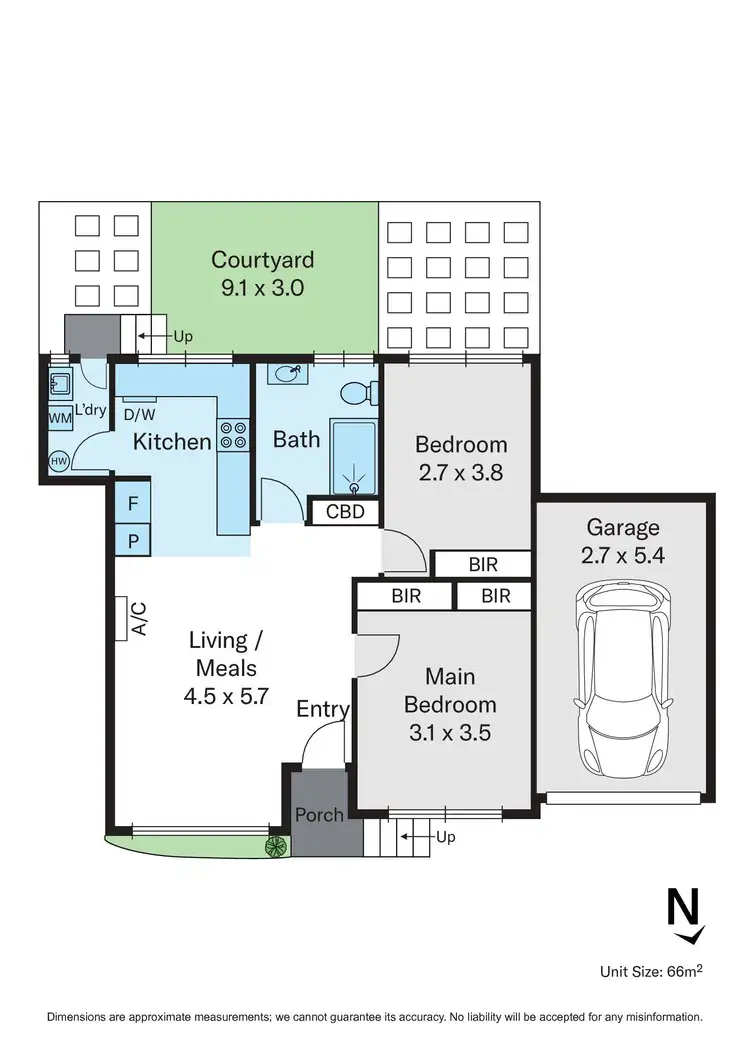 Floorplan of Homely unit listing, 4/27 Weir Street, Balwyn VIC 3103
