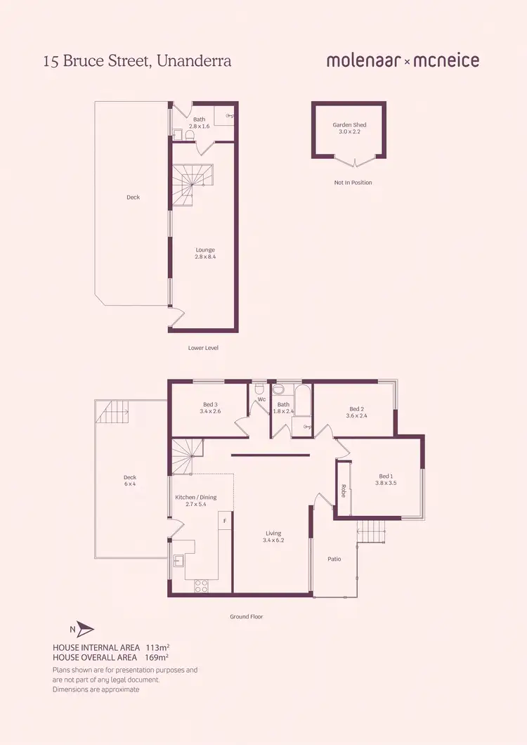 Floorplan of Homely house listing, 15 Bruce Street, Unanderra NSW 2526