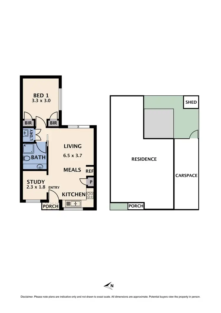 Floorplan of Homely unit listing, 2/36 Eton Street, Preston VIC 3072