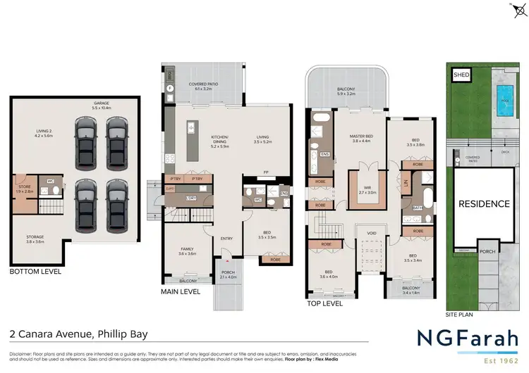 Floorplan of Homely house listing, 2 Canara Avenue, Phillip Bay NSW 2036