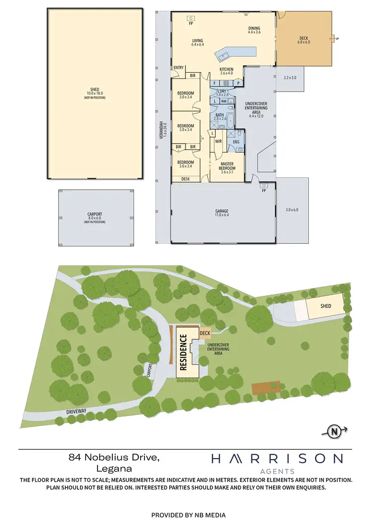 Floorplan of Homely house listing, 84 Nobelius Drive, Legana TAS 7277