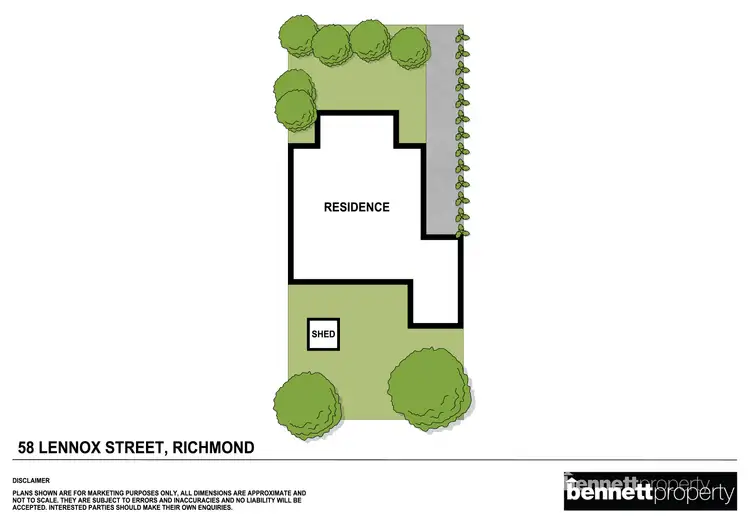 Floorplan of Homely house listing, 58 Lennox Street, Richmond NSW 2753