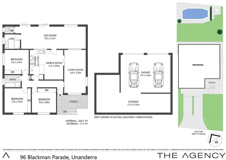 Floorplan of Homely house listing, 96 Blackman Parade, Unanderra NSW 2526