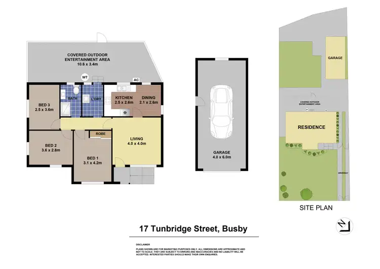 Floorplan of Homely house listing, 17 Tunbridge Street, Busby NSW 2168