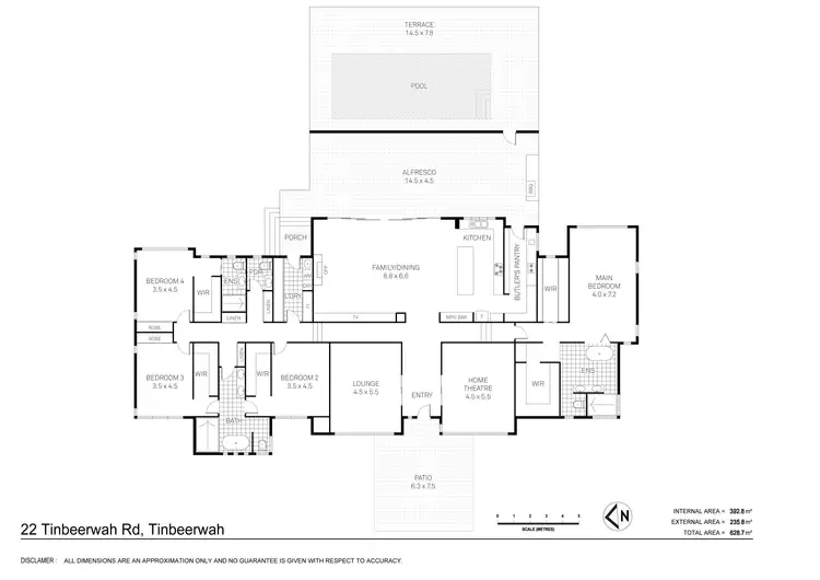 Floorplan of Homely rural property listing, 22 Tinbeerwah Road, Tinbeerwah QLD 4563