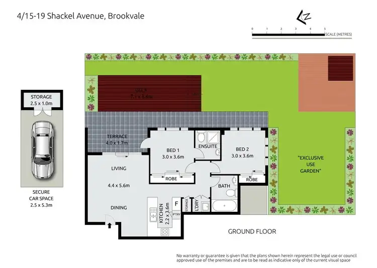 Floorplan of Homely apartment listing, 4/15-19 Shackel Avenue, Brookvale NSW 2100