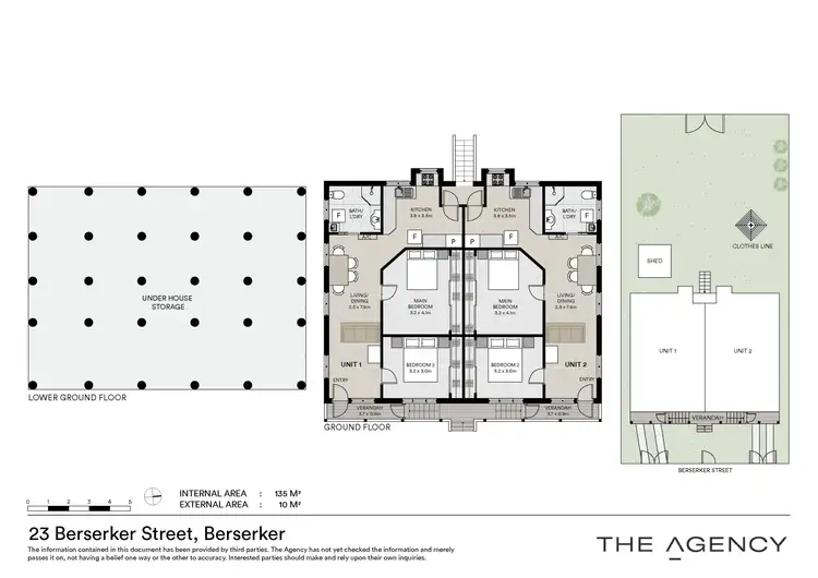 Floorplan of Homely unit listing, 23 Berserker Street, Berserker QLD 4701