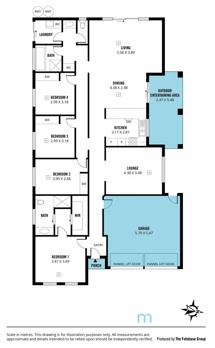Floorplan of Homely house listing, 48 Marston Drive, Morphett Vale SA 5162