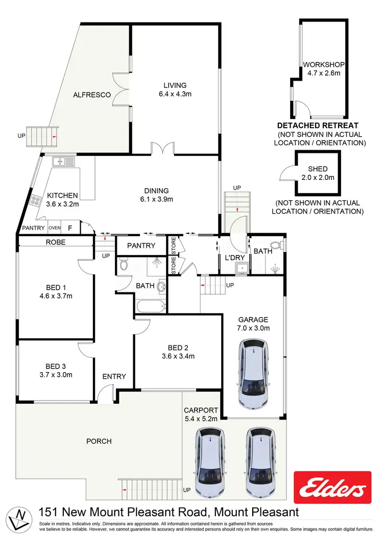 Floorplan of Homely house listing, 151 New Mount Pleasant Road, Mount Pleasant NSW 2519
