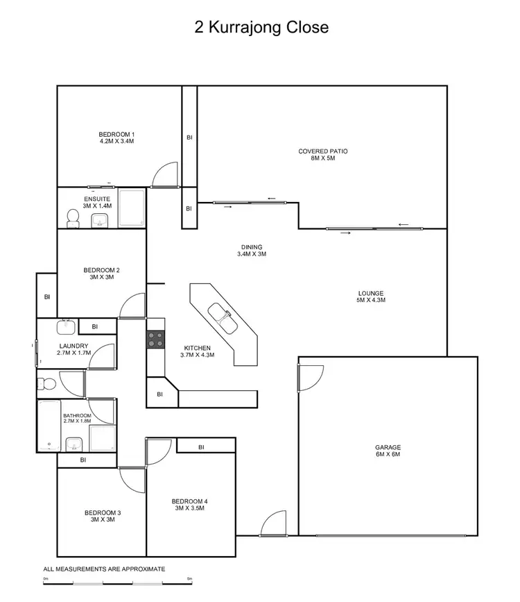 Floorplan of Homely house listing, 2 Kurrajong Close, South Grafton NSW 2460