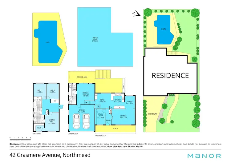 Floorplan of Homely house listing, 42 Grasmere Avenue, Northmead NSW 2152