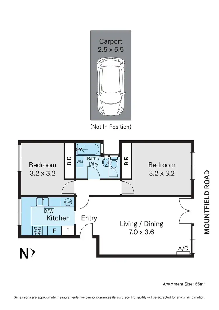 Floorplan of Homely apartment listing, 10/894 Burke Road, Canterbury VIC 3126