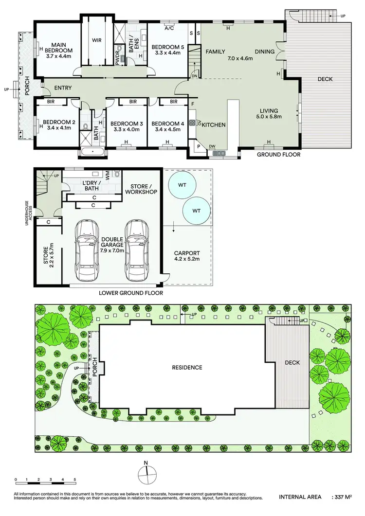 Floorplan of Homely house listing, 18 Acacia Street, Box Hill VIC 3128