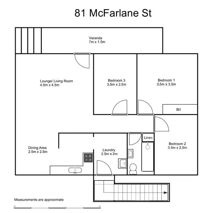 Floorplan of Homely house listing, 81 McFarlane Street, South Grafton NSW 2460