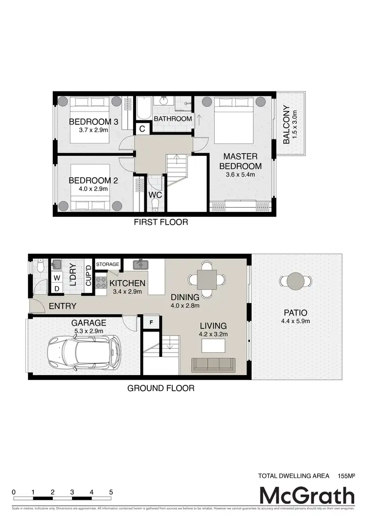 Floorplan of Homely townhouse listing, 6/18 Arwen Street, Maroochydore QLD 4558