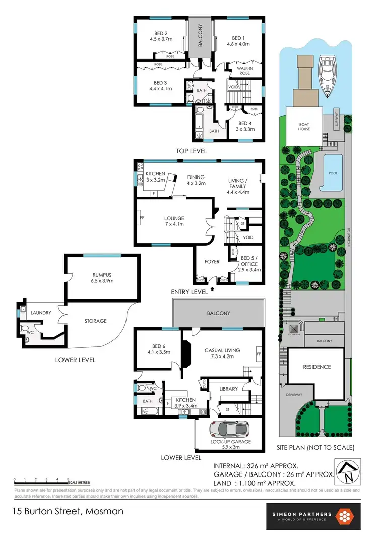 Floorplan of Homely house listing, 15 Burton Street, Mosman NSW 2088