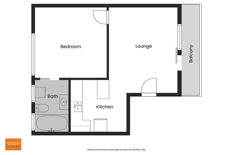 Floorplan of Homely unit listing, 2/1 Mowatt Street, Queanbeyan East NSW 2620